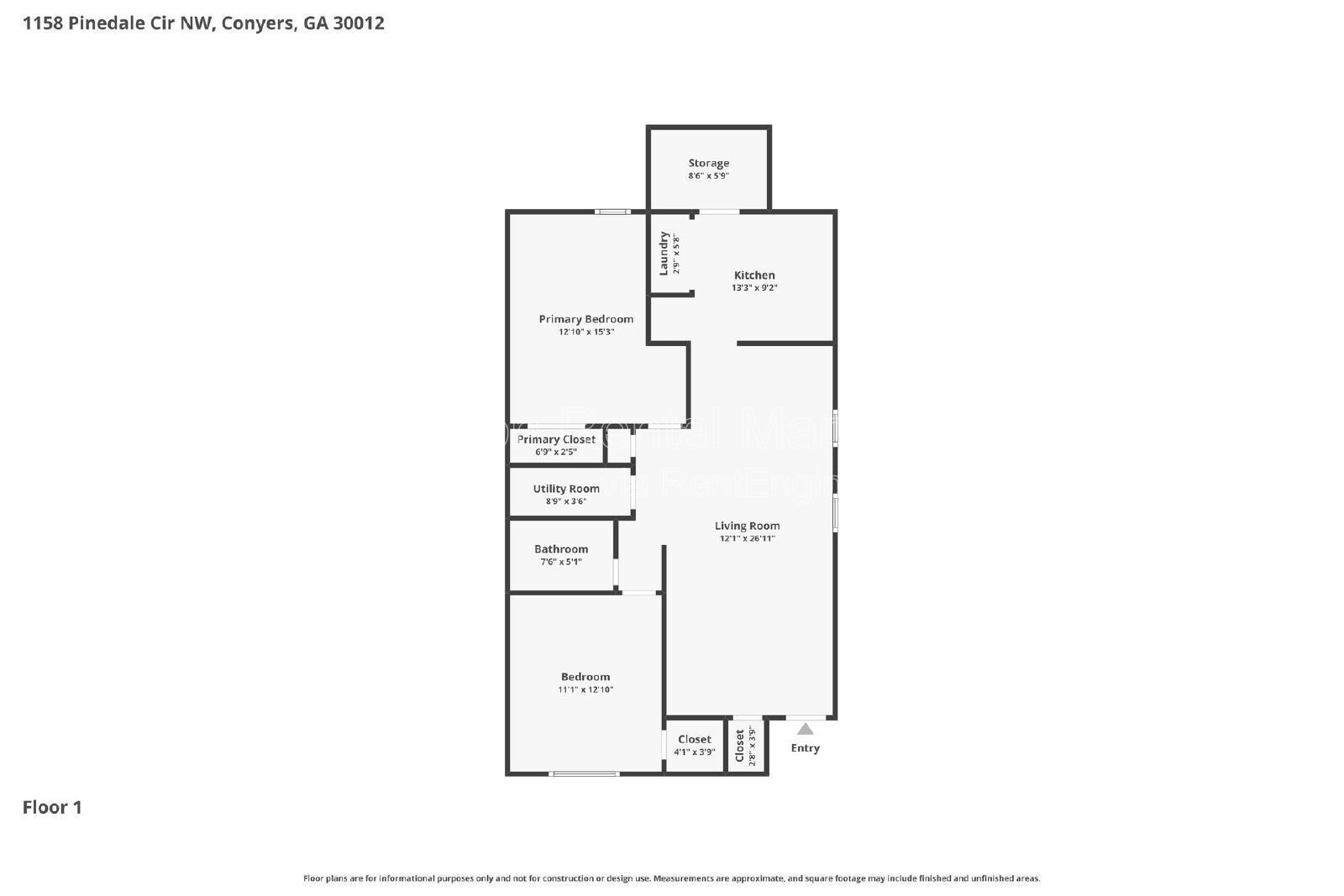 Charming One-Story Duplex in Conyers - 2BR/1BA with Fenced Yard Near Major Highways property image