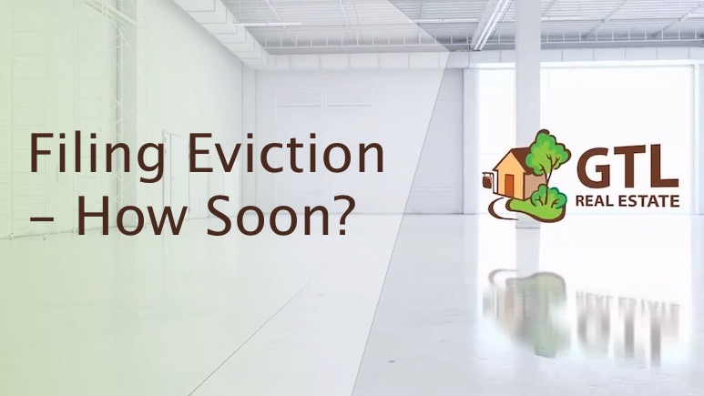 Filing Eviction - How Soon?