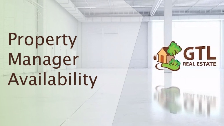Property Manager Availability