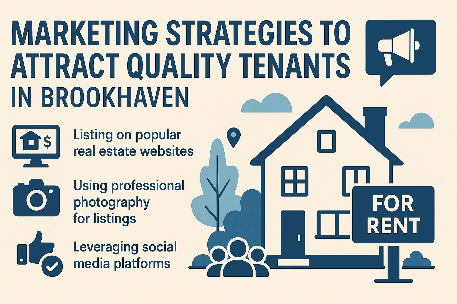 Attract Quality Tenants in Brookhaven
