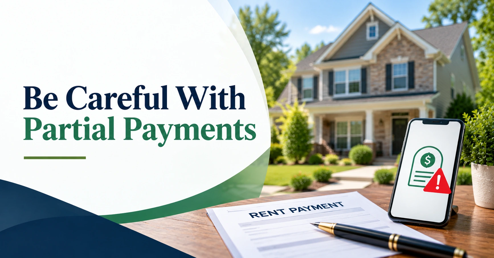Be Careful With Partial Payments