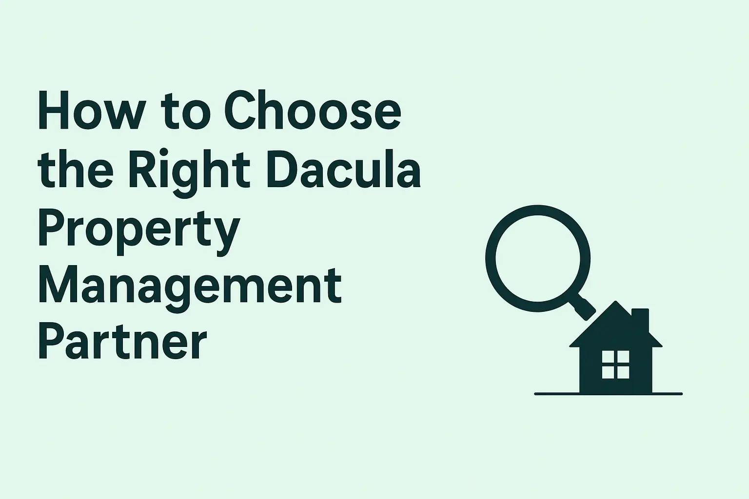 Dacula Property Management Partner