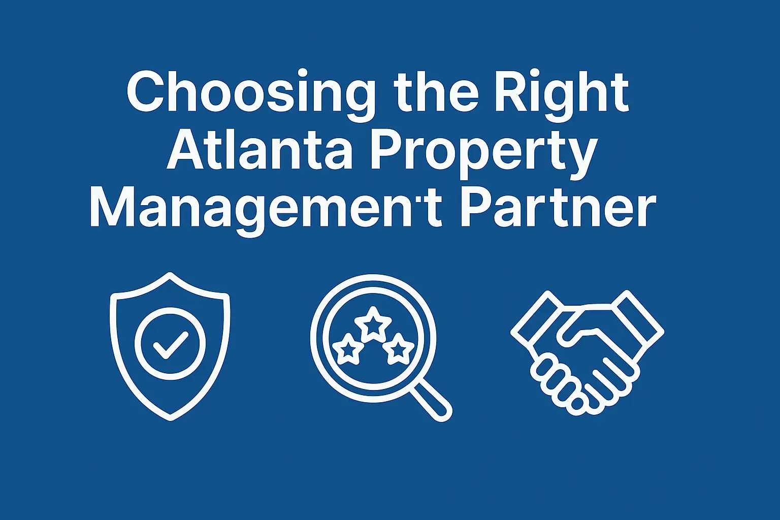 Choosing the Right Atlanta Property Management Partner