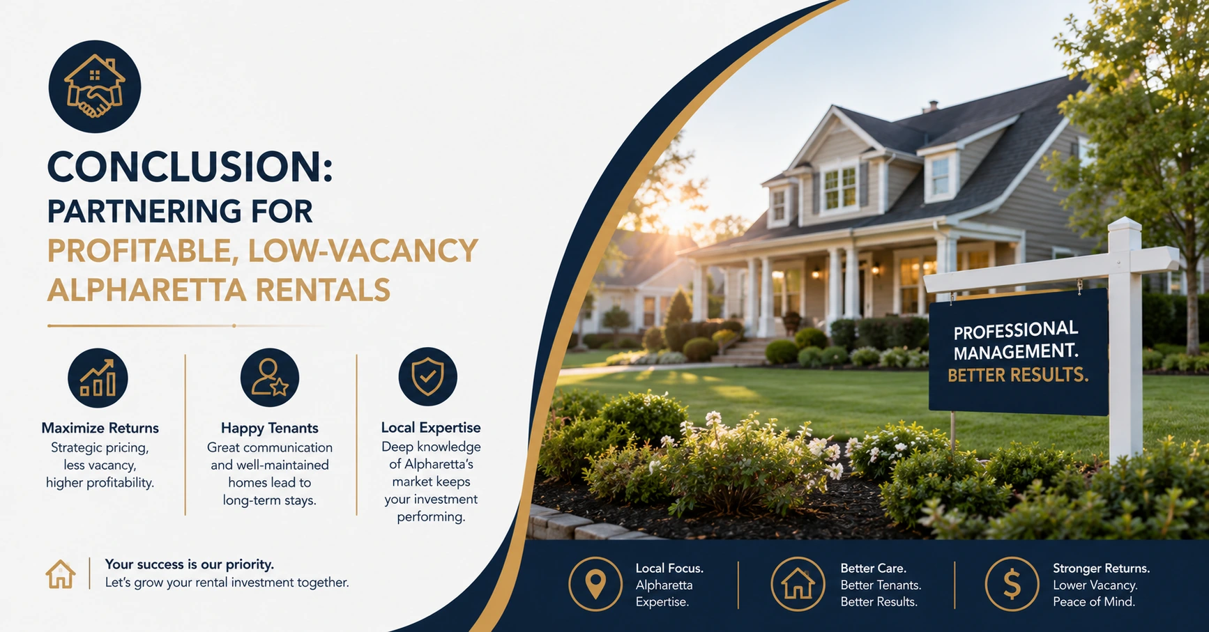 Conclusion: Partnering for Profitable, Low-Vacancy Alpharetta Rentals