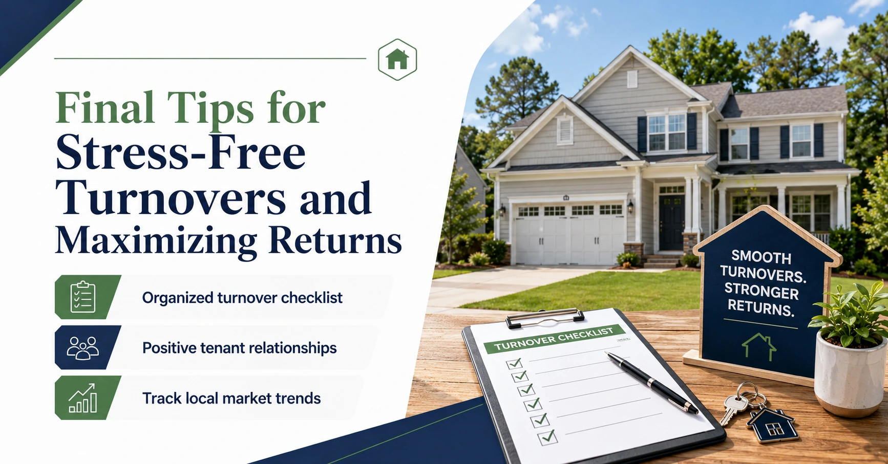 Final Tips for Stress-Free Turnovers and Maximizing Returns