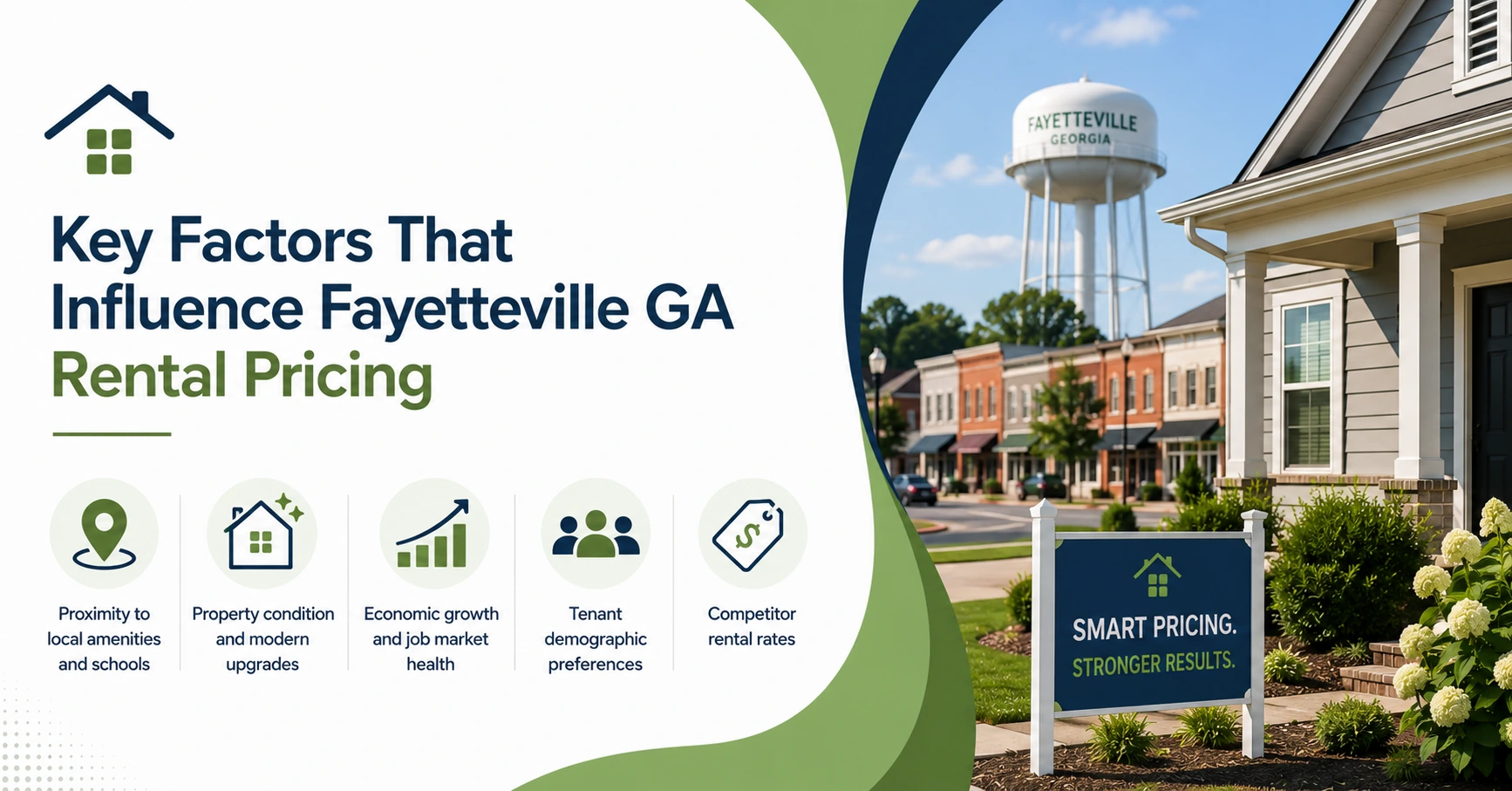 Key Factors That Influence Fayetteville GA Rental Pricing