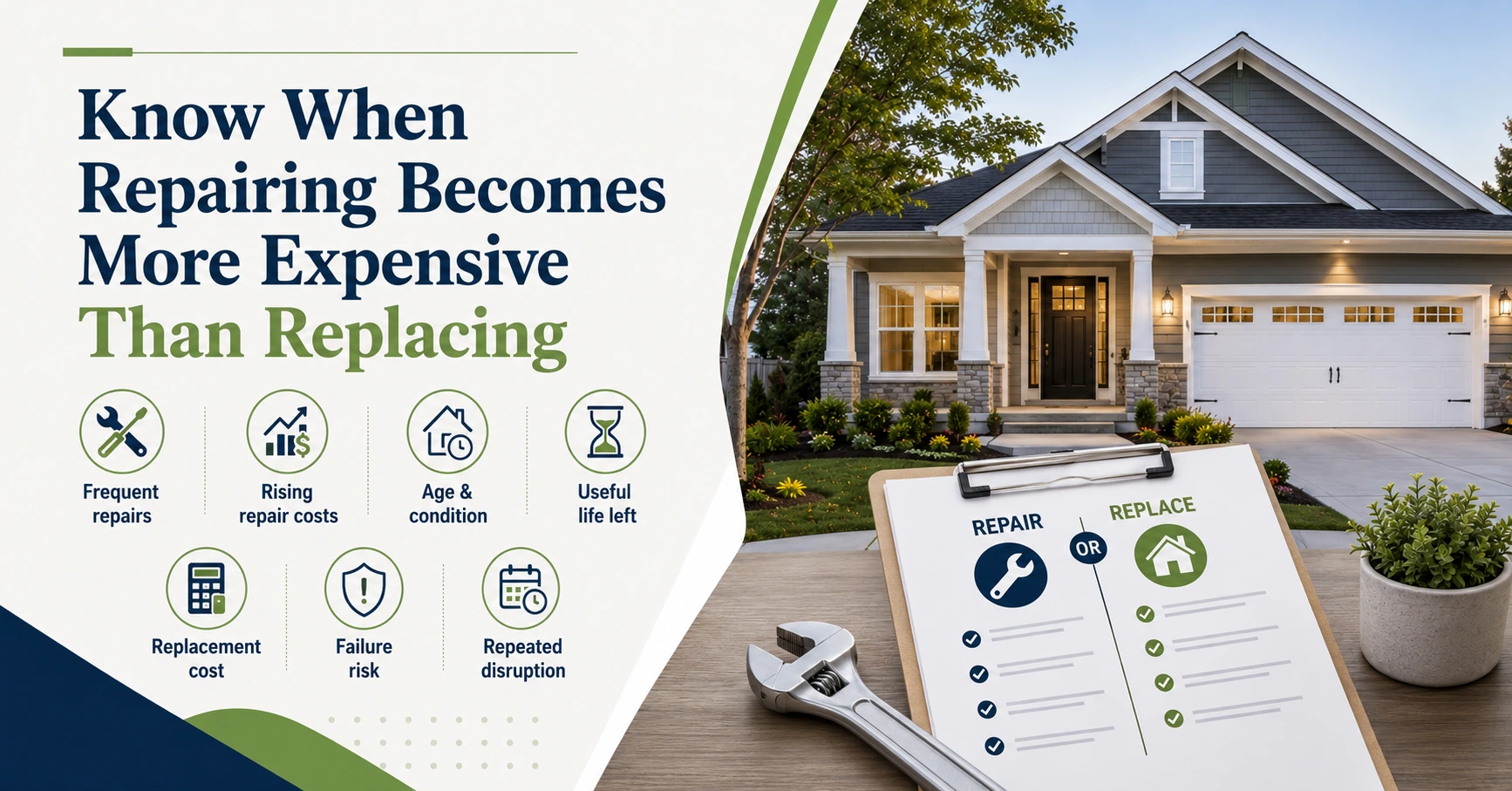 Know When Repairing Becomes More Expensive Than Replacing