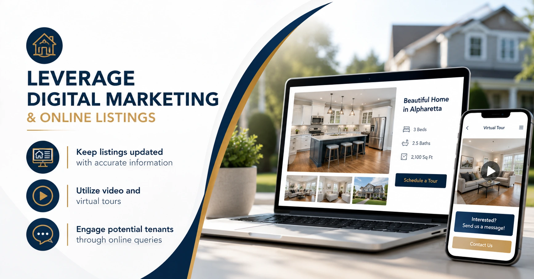 Leverage Digital Marketing and Online Listings