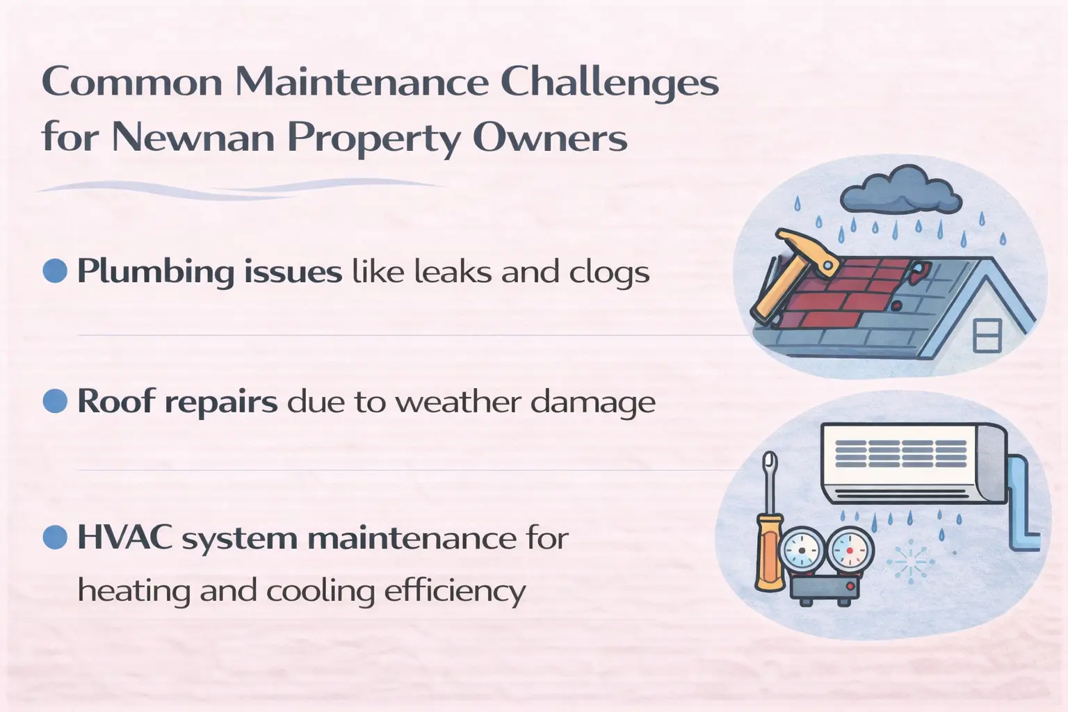 Maintenance Challenges for Newnan Property Owners