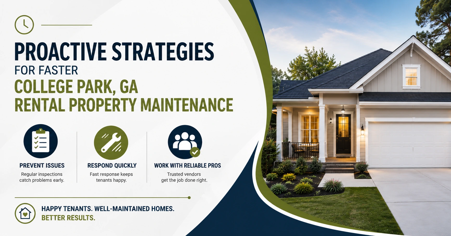 Proactive Strategies for Faster College Park GA Rental Property Maintenance