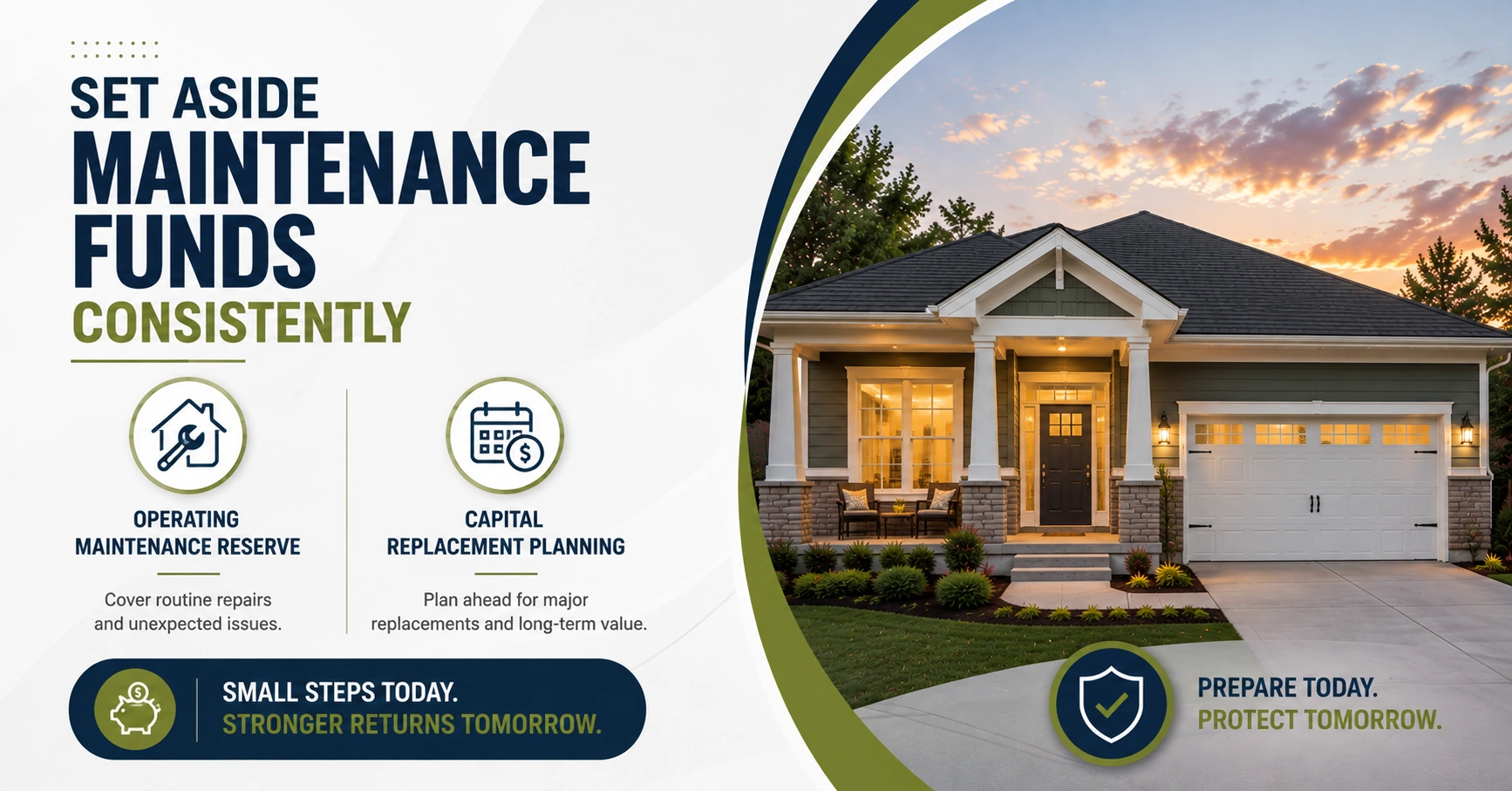 Set Aside Maintenance Funds Consistently