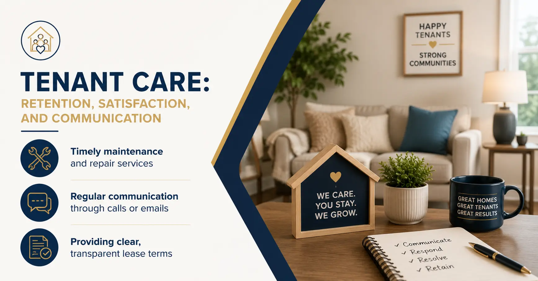 Tenant Care: Retention, Satisfaction, and Communication