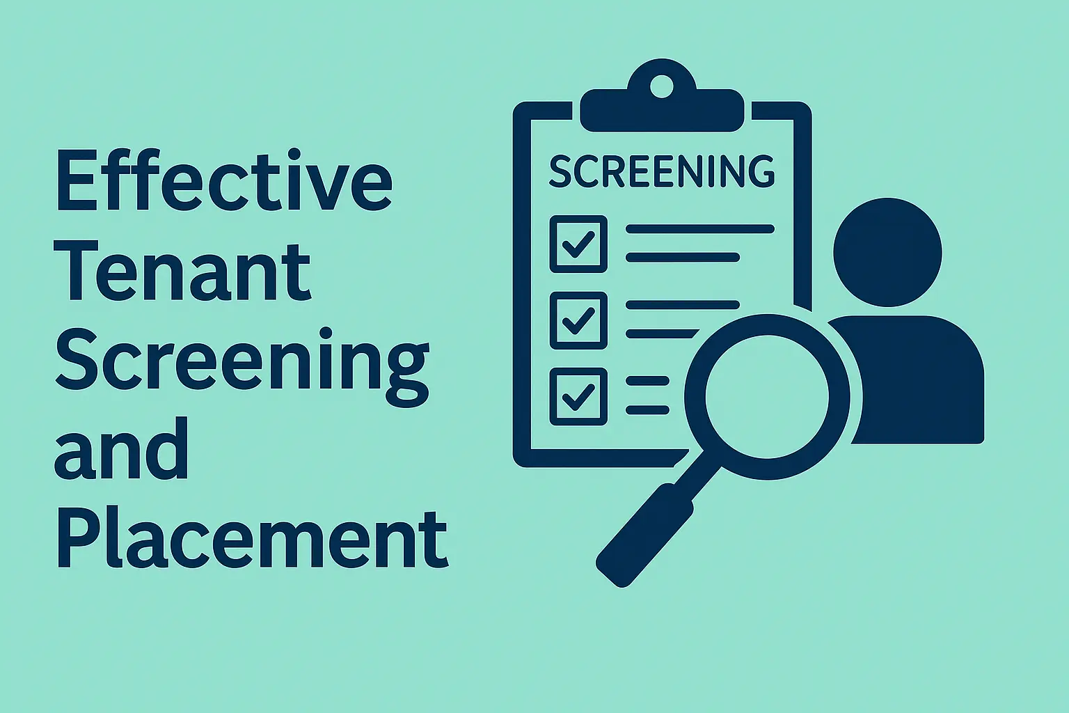 Tenant Screening and Placement