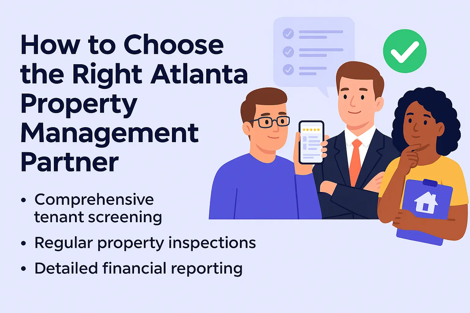 Choose the Right Atlanta Property Management Partner