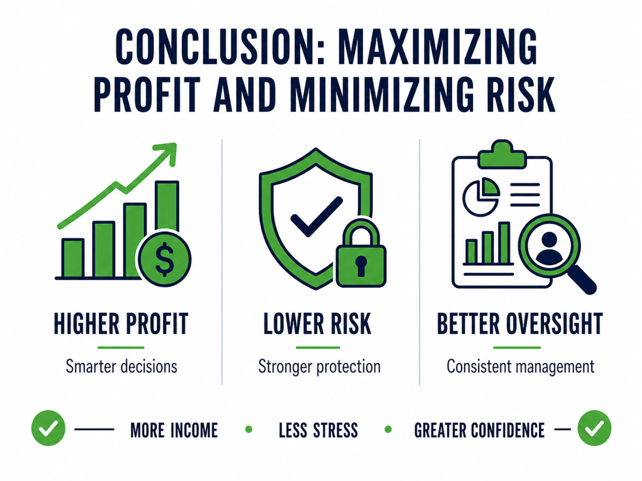 Conclusion: Maximizing Profit and Minimizing Risk 
