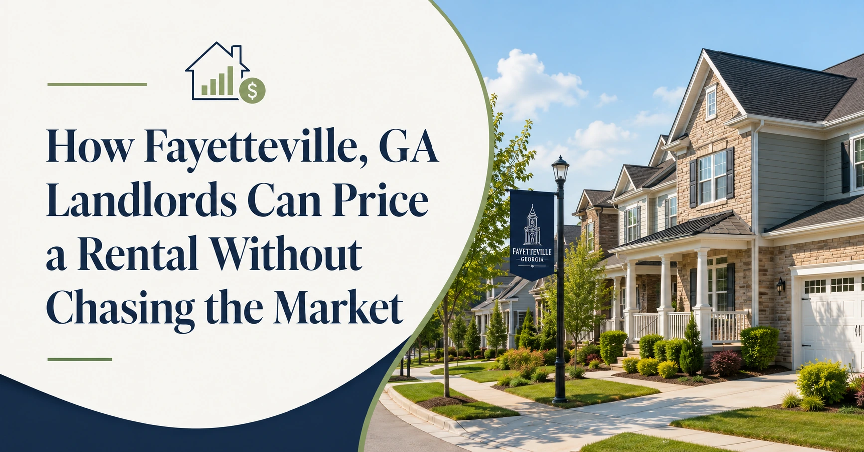 How Fayetteville, GA Landlords Can Price a Rental Without Chasing the Market