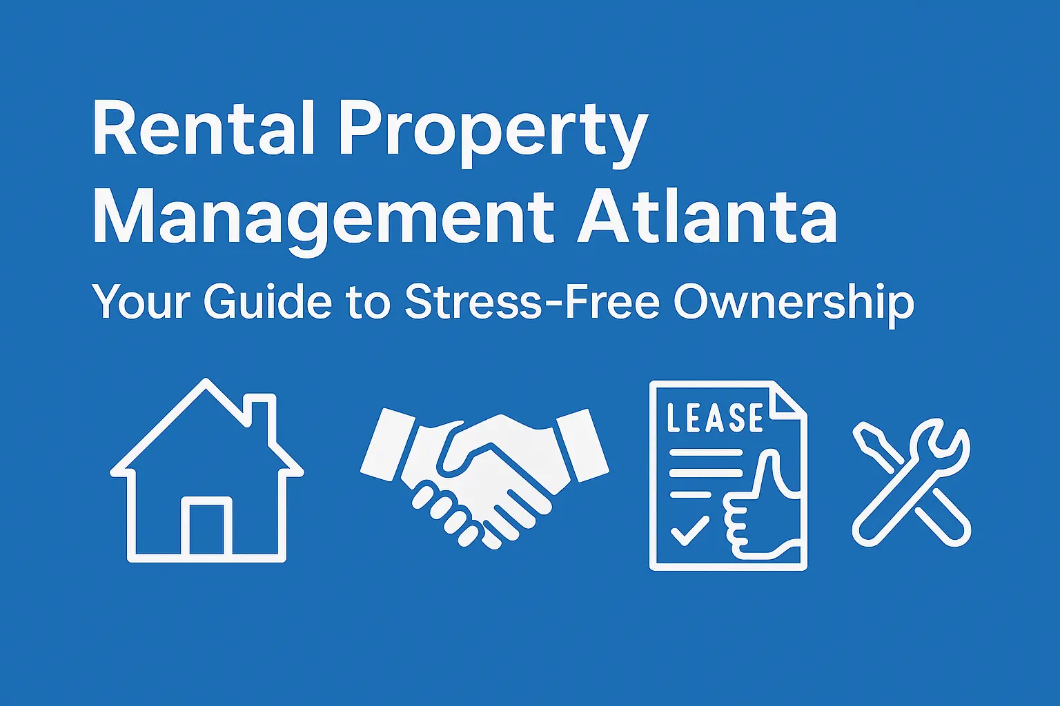 Rental Property Management Atlanta Your Guide to Stress-Free Ownership